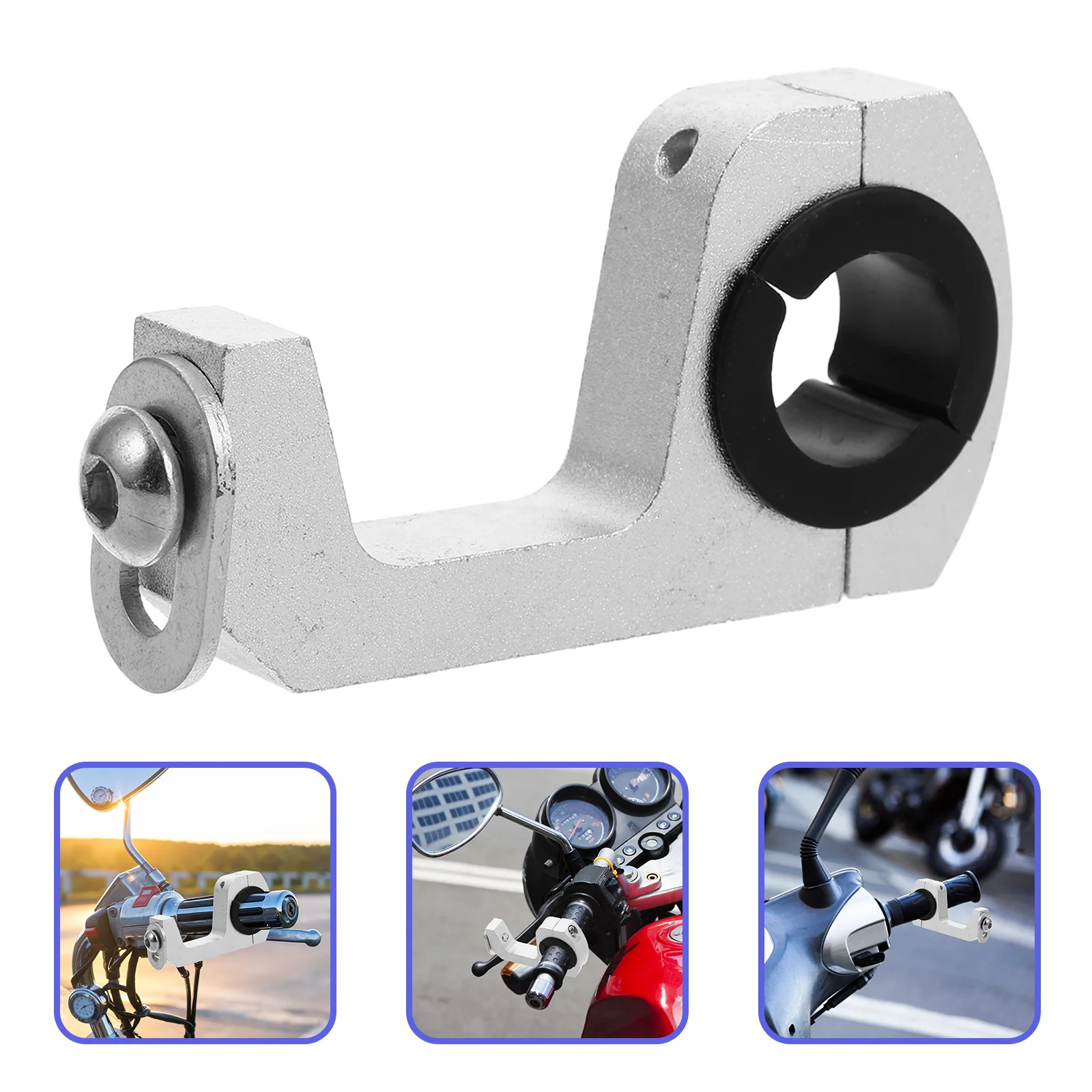 Universal Motorcycle Handguard Mount Easy Installation Handlebar Bracket Reliable Handguards Bracket For Motorcycles For 22/28mm