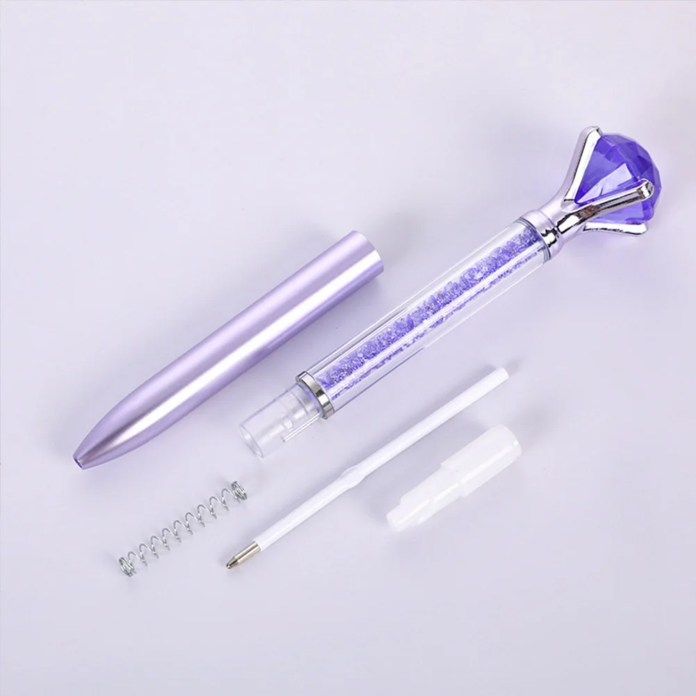

8Pcs Ballpoint Pens Multi-Function Cute Creative Diamond Shape Portable Ergonomic Writing Pens School Office Daily Use