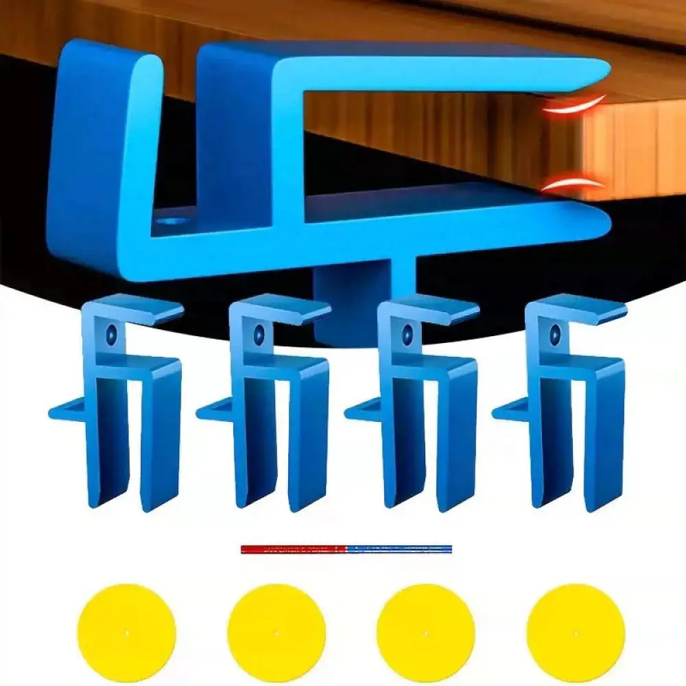 Woodworking Scribing Tool For Wardrobe Cabinet Installation Edge Trimmer Guide Durable Abs Plastic Board Marking Gadget