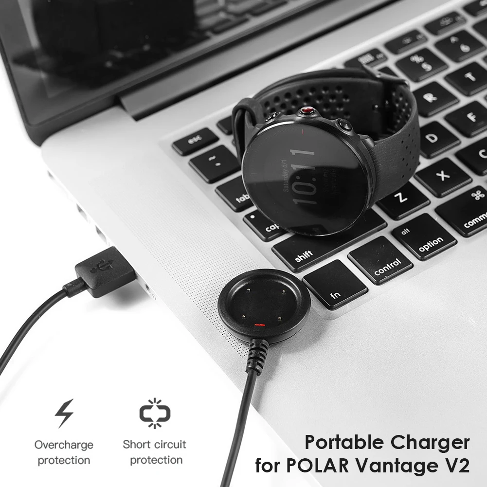 

Smart Watch USB Charger for POLAR Vantage V2/GRIT X/Ignite/Vantage V/Vantage M Smart Watch Wireless Charging Cable