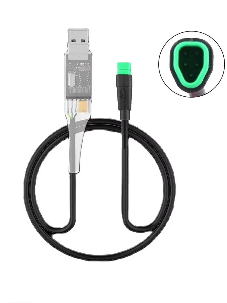 AliExpress varstrom CAN BUS USB Programing Cables 100CM for Bafang CAN Mid Drive Kit BBS01B BBS02B BBSHD 8FUN Electric Bike Motor Programmed Cable