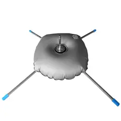 Sunshade Umbrella Water Injection Bag Base Cross-legged Stand Water Bag Windproof Flag Pole Base Counterweight Base Water Bag