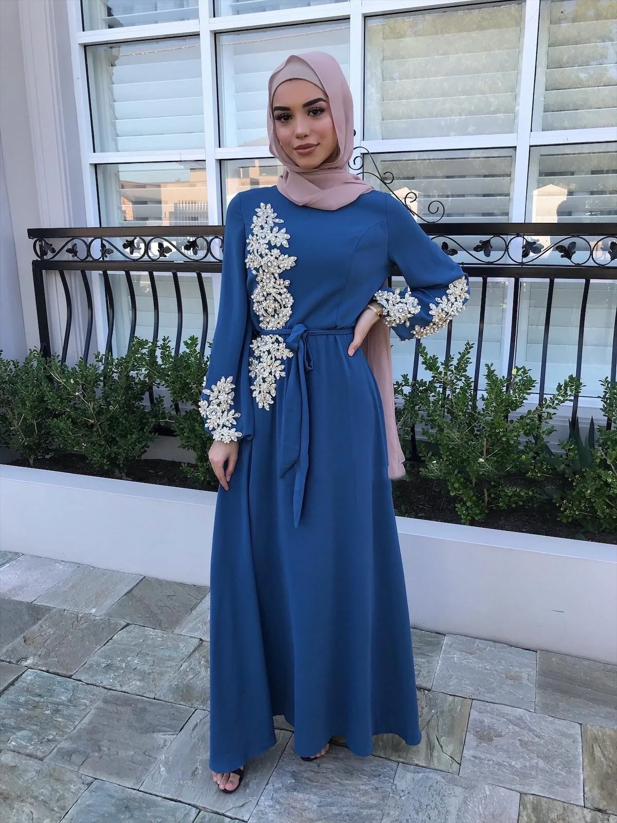 Ramadan Kaftan Dubai Abaya Turkey Muslim Women Hijab Dress Islam Caftan Marocain Dresses Vestidos Eid Mubarak Robe Femme Abayas