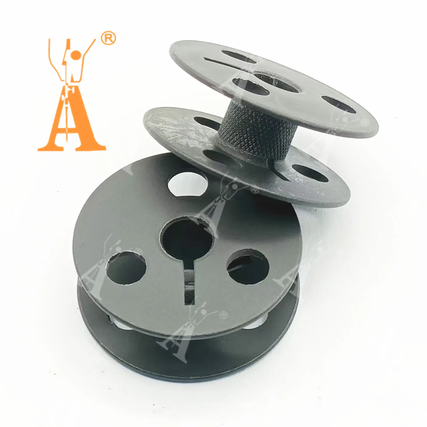 بكرة سوداء مع Knurl لـ JUKI LU-1510/1560/2810/2860 PLC-2710 PLC-2760 Universal Three متزامن سميك 213-34800