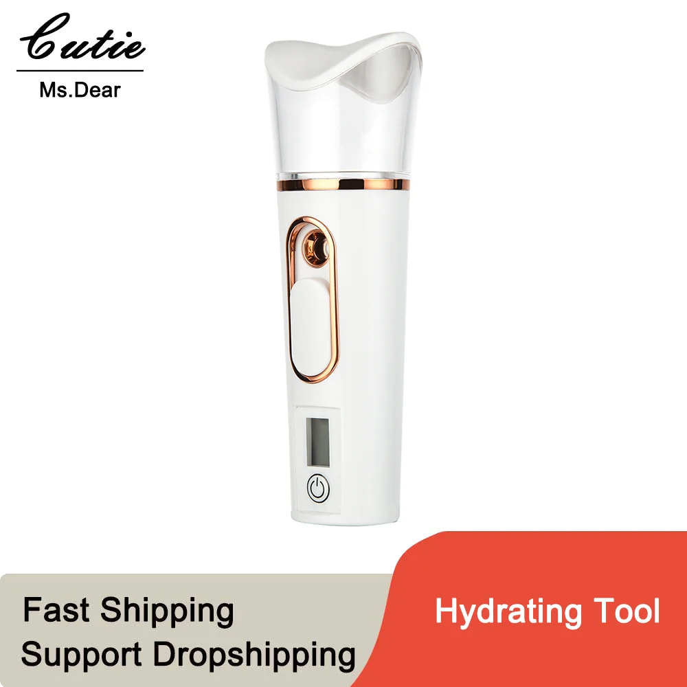 

Facial Sprayer Face Steamer Rechargeable Humidifier Nebulizer Skin Care Mist Sprayer Water Replenishment Instrument Portable