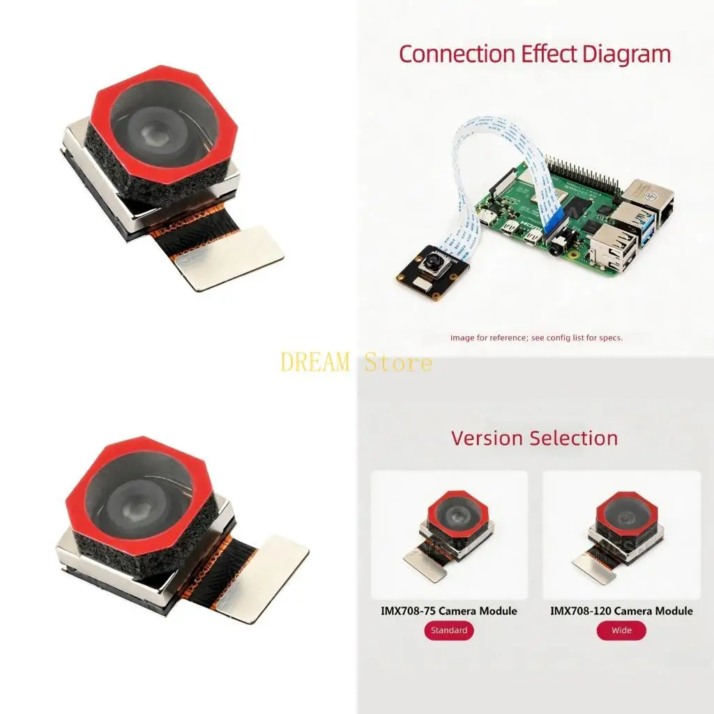 Autofocus IMX708 Camera Module for Robotics and Maker Project Use Best Sale