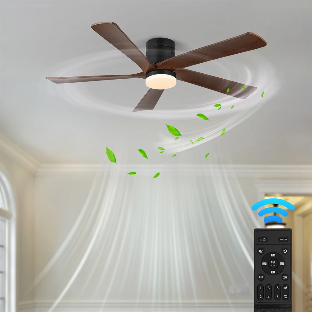 

Modern Ceiling Fan Lamp Fandelier Pendant Fan Light RC Dimming Ventilator Chandelier Living Dining Room Decor Home Appliance Lum