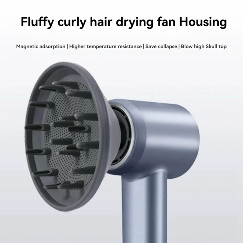 ABBN 360° Rotating Diffuser Attachment Styling Nozzle For Laifen LF03 Hair Dryer/Swift SE Styling Smoothing Hair Dryer Tool