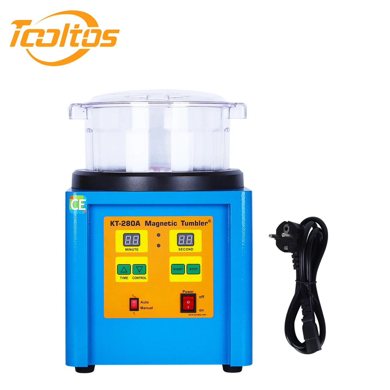 

Tooltos KT-280A Магнитные стаканы для полировки ювелирных изделий, 550 Вт 2800PRM 110/220 В