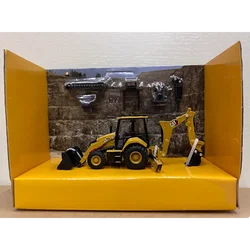 Diecast DM w skali 1:64 CAT 420 XE Caterpillar zajęty ładowarka górnicza inżynieria stopu Model 85765 wykończona Model prezent zabawka