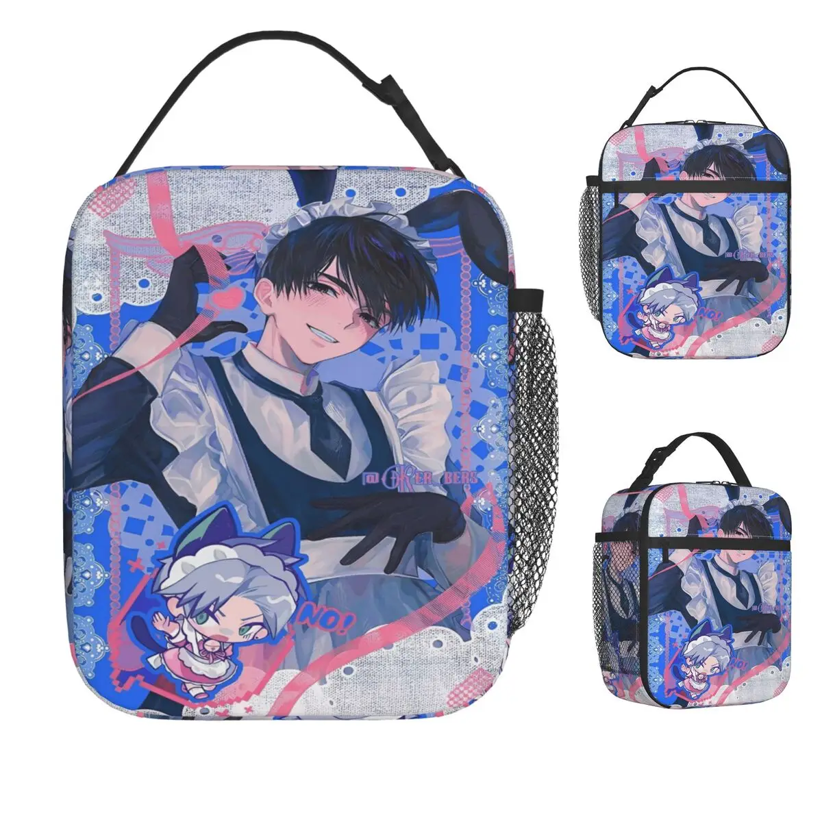 Anime Alien Bühne Mittagessen Tasche Casual Lunch Box Für Frauen Strand Tragbare Zipper Kühltasche Designer Thermische Mittagessen Taschen