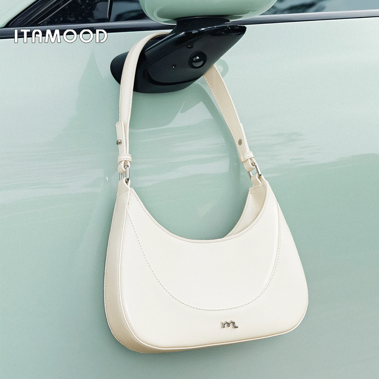

ITAMOOD Women Underarm Bag for Valentine's Gift Original Designer Brand Leather Shoulder Crossbody Handbag Back To School Gift