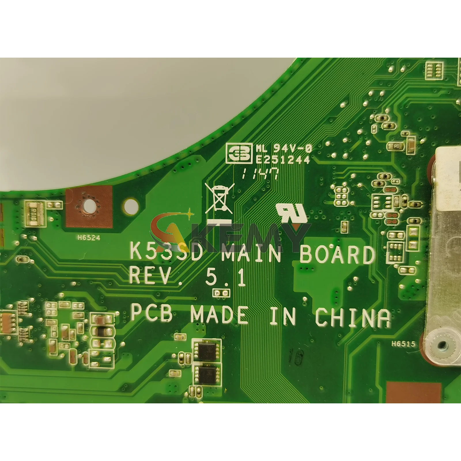 Motherboard Laptop K53E Untuk ASUS K53E K53E Notebook Mainboard Barang ini tersedia 100% teruji OK pengiriman cepat Kualitas tinggi