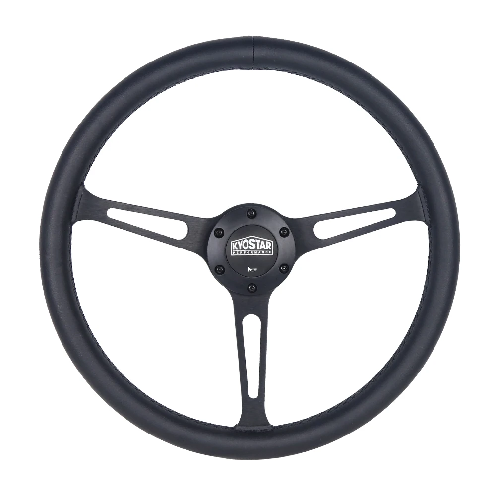 

15-дюймовый глубокий тарелка 380 мм из кукурузной кожи, гоночный автомобиль, руль для высокопроизводительных автомобилей