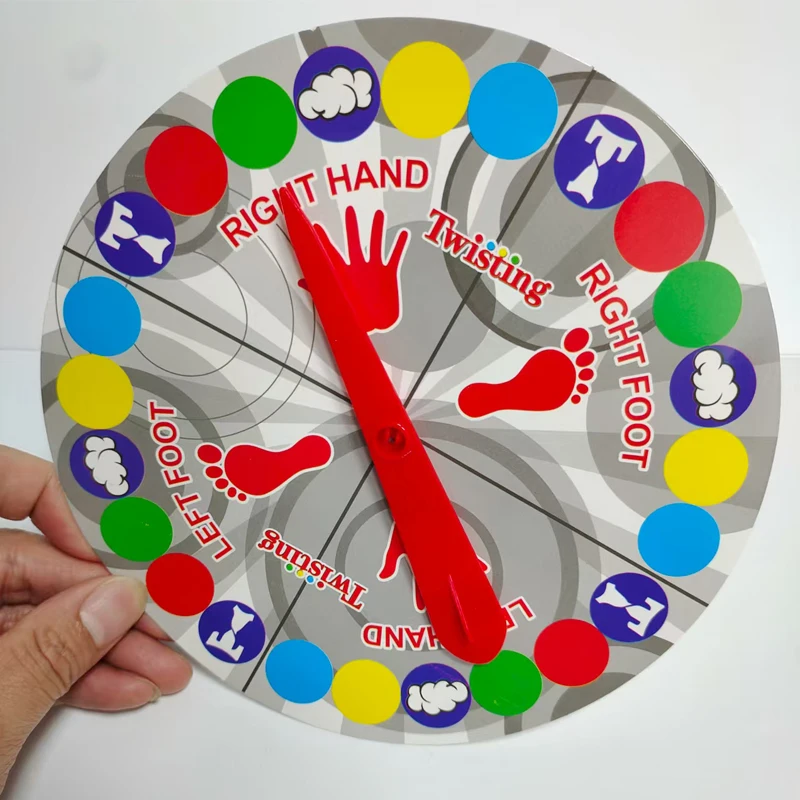 لعبة هاسبرو كلاسيك تويست بارتي بورد، مناسبة للألعاب الداخلية والخارجية للأطفال من سن 6 سنوات فما فوق، مع لعبين أو أكثر