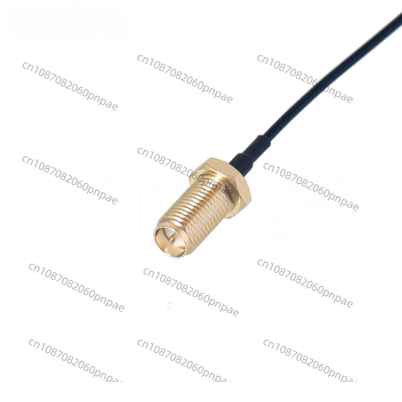 Transmission Antenna RF Wire SMA External Thread Internal Pin to MMCX Bending Male