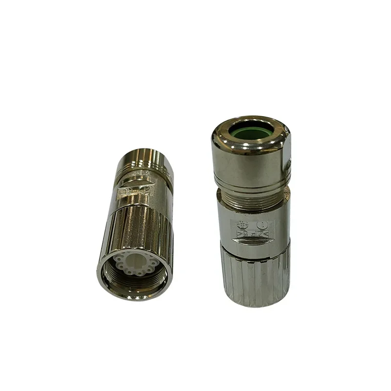 M23 Connector 623 Signal Connector Aviation Plug Servo Motor Connector 10 Core Female Head Thread ASTA