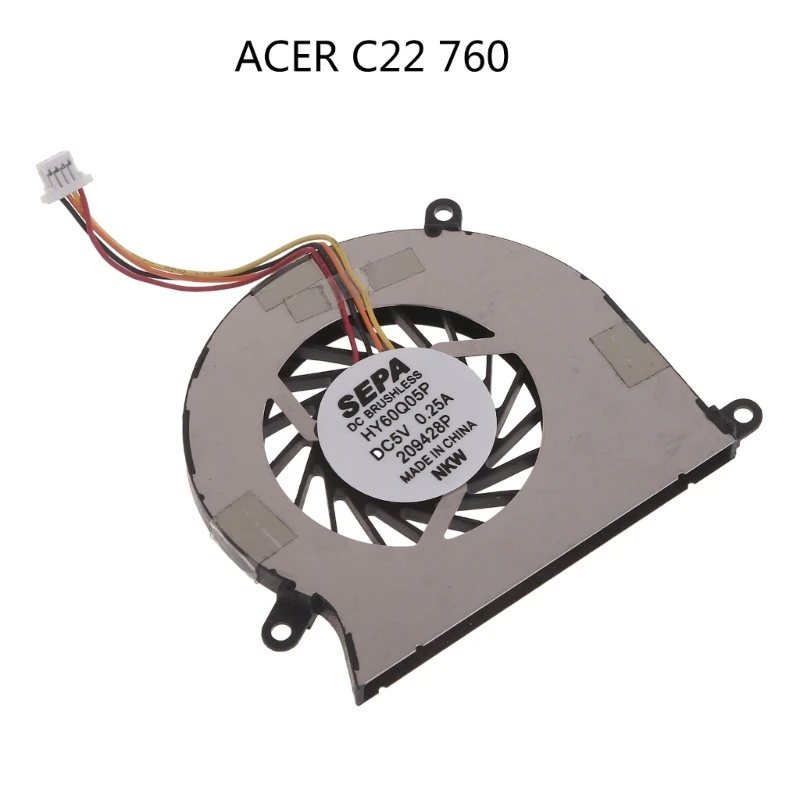 Ventola raffreddamento CPU USB Power 5V Radiatore per laptop per C22 C22-760