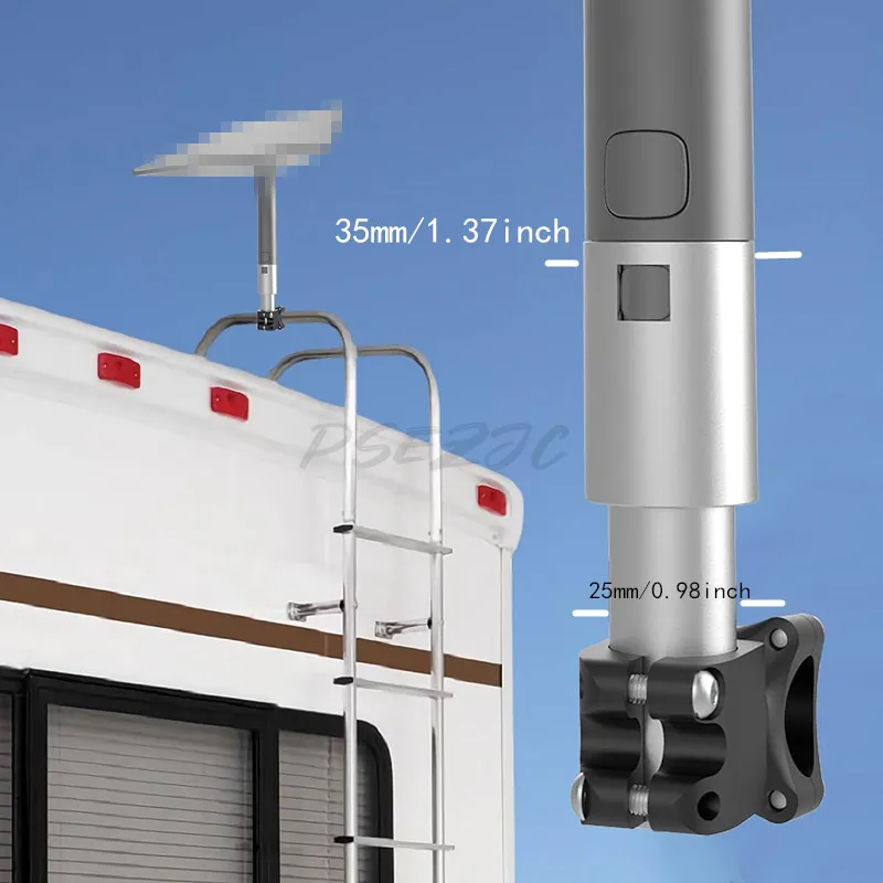 House Roof Signal Receiver Bracket Second-generation RV Bracket Aluminum Alloy Material Bracket