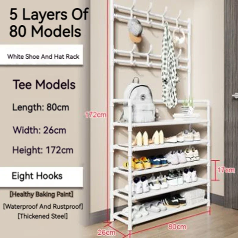 Nordic Space Saving Coat Racks, Organizador do armário, armários, sala de estar Home Furniture