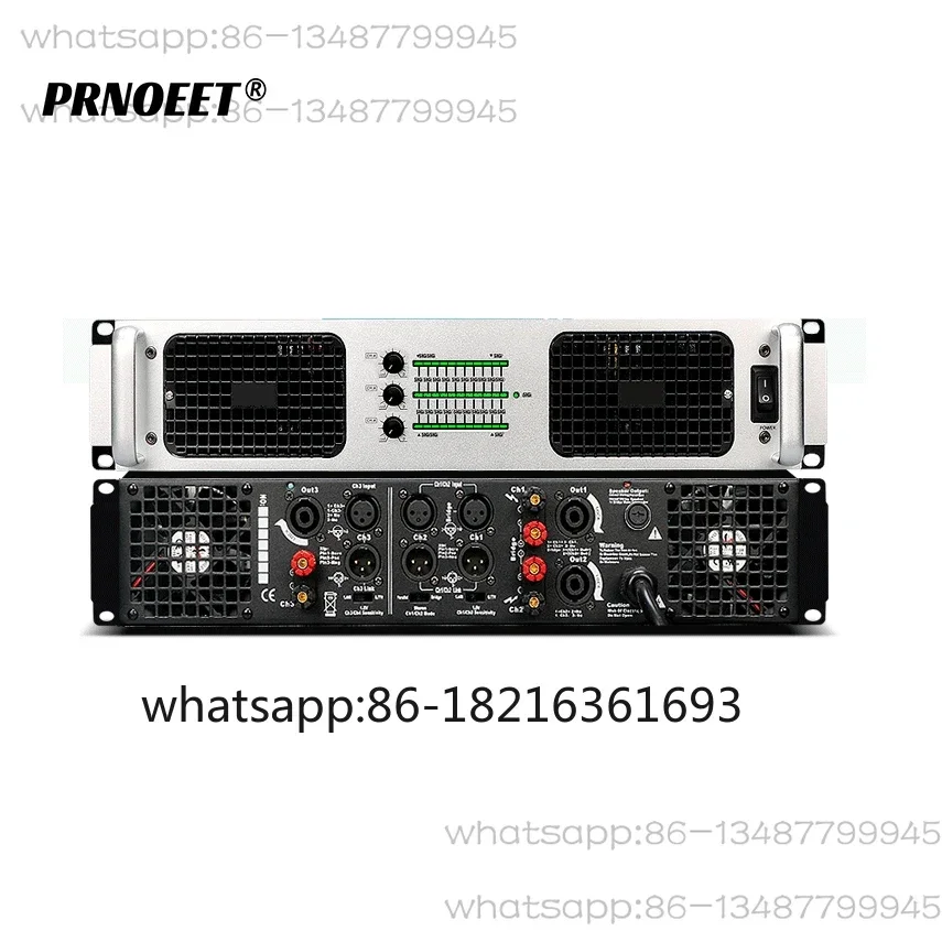 

Home karaoke stage performance professional subwoofer hifi pure post stage three channel power amplifier