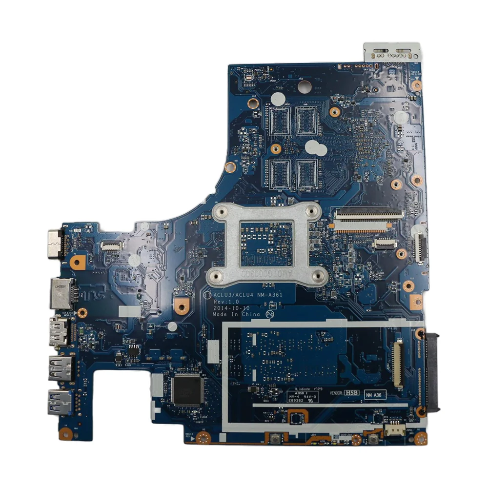 NM-A361 is Suitable For Lenovo G50-80 Laptop Motherboard CPU:I3-5005U I5-5200U I7-5500U GPU:R5 M330 2G 5B20H14394 5B20H14427 UMA