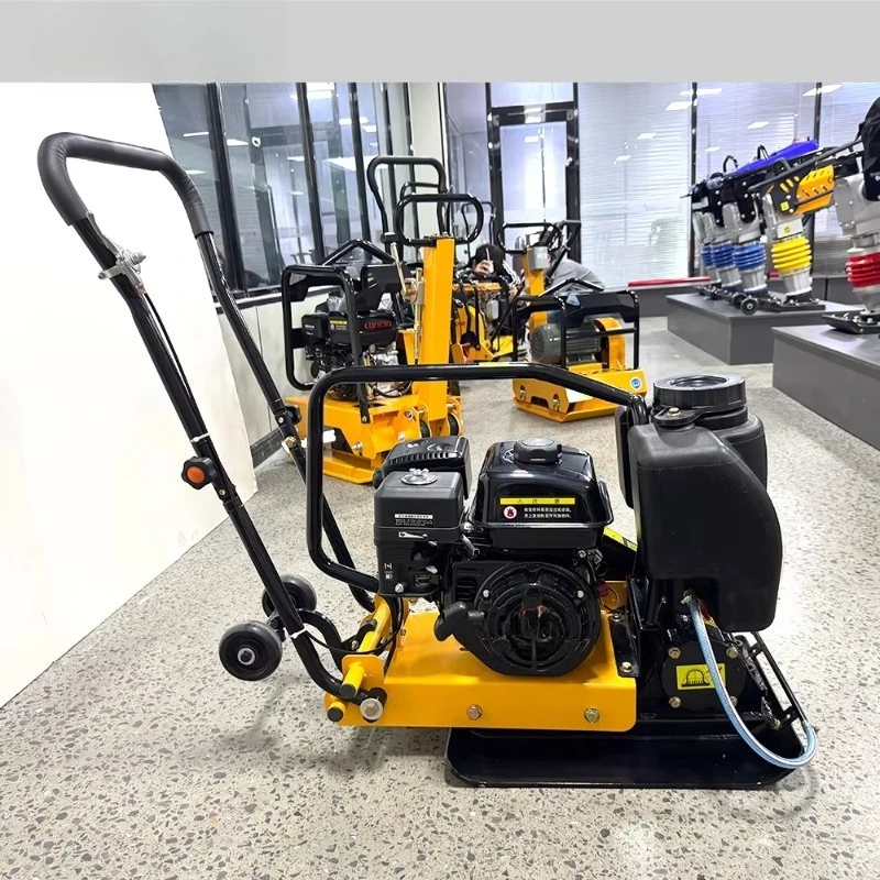 Small Construction Sites C60 Heavy Duty Soil Petrol Plate Compactor Brands Compactor Plate Vibrator
