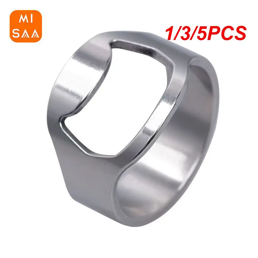 

1/3/5PCS Ring Durable Unique Multifunction Popular Items Innovation Rising Star Cold Ring Bottle Opener Best Seller