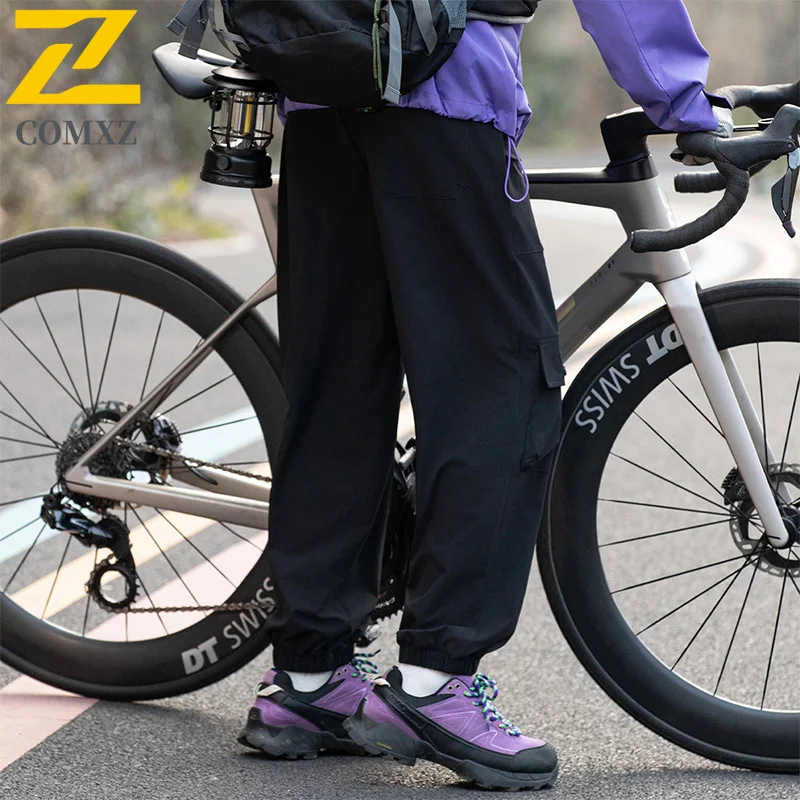 Male Utility Cargo Pants New Autumn Jogger Training Multifunctional Trousers Outdoor Mountain Camping Fashion Comfort Pants