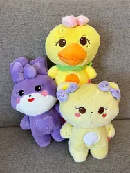 25cm Pink Plush Doll BORN PINK World Tour Official Plushies Jennie Lisa Rose Jisoo Kawaii Stuffed Animals Toys