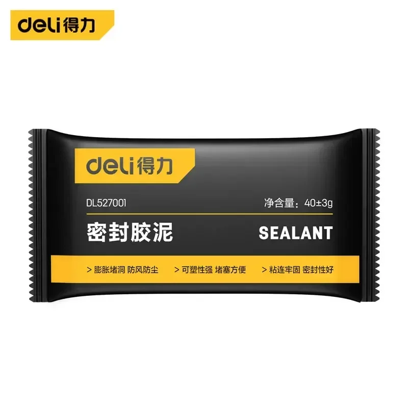 

Deli 1/5/10 Pcs Waterproof Repair Wall Hole Sealing Mud Household Crack Air-conditioning Hole Plasticine Sewer Pipe Sealant