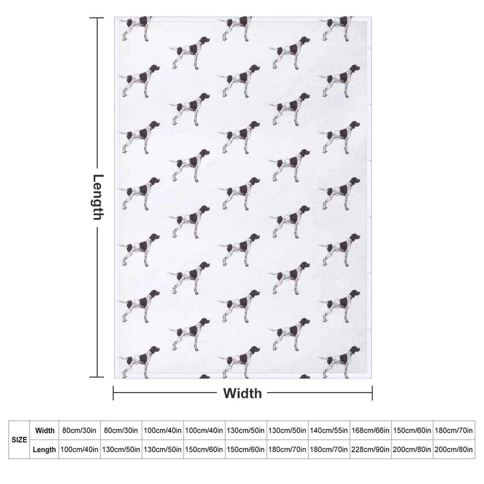 English Pointer Dog Breed Show Stack Stand Throw Blanket couch cozy soft plush fuzzy picnic outdoor blanket