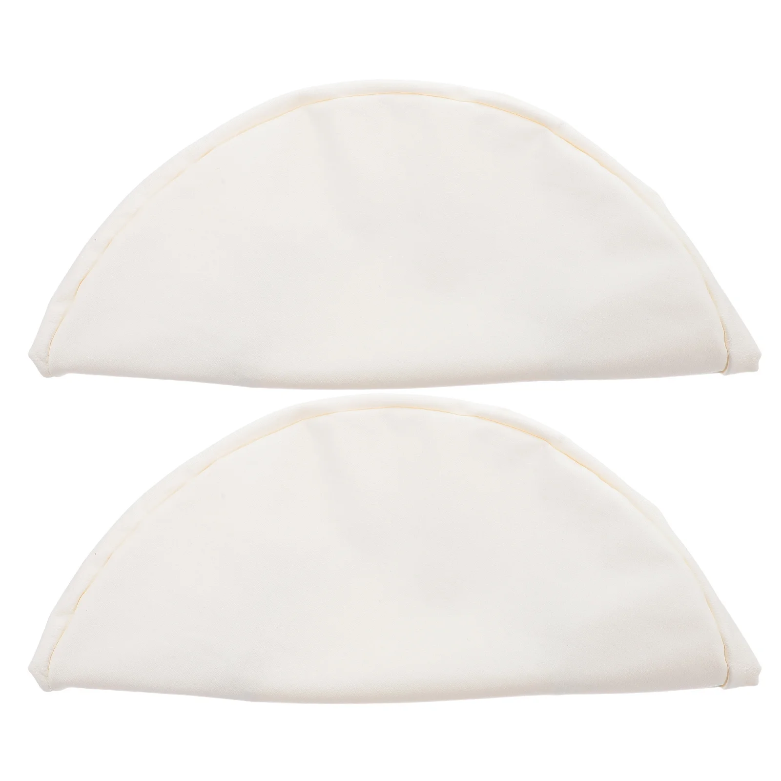 

2Pcs Waterproof PU Stool Covers Round Elastic Chair Seat Protectors for Bars Restaurants Homes Commercial Use Round Seat Cover