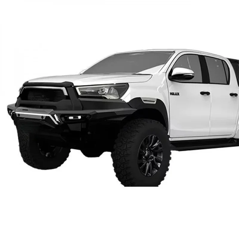 

Car Front Bumpers Body Kits Pick up 4X4 Offroad Carbon Steel Front Bumper Front Bull Bar Ranger Accessories 2023-2025