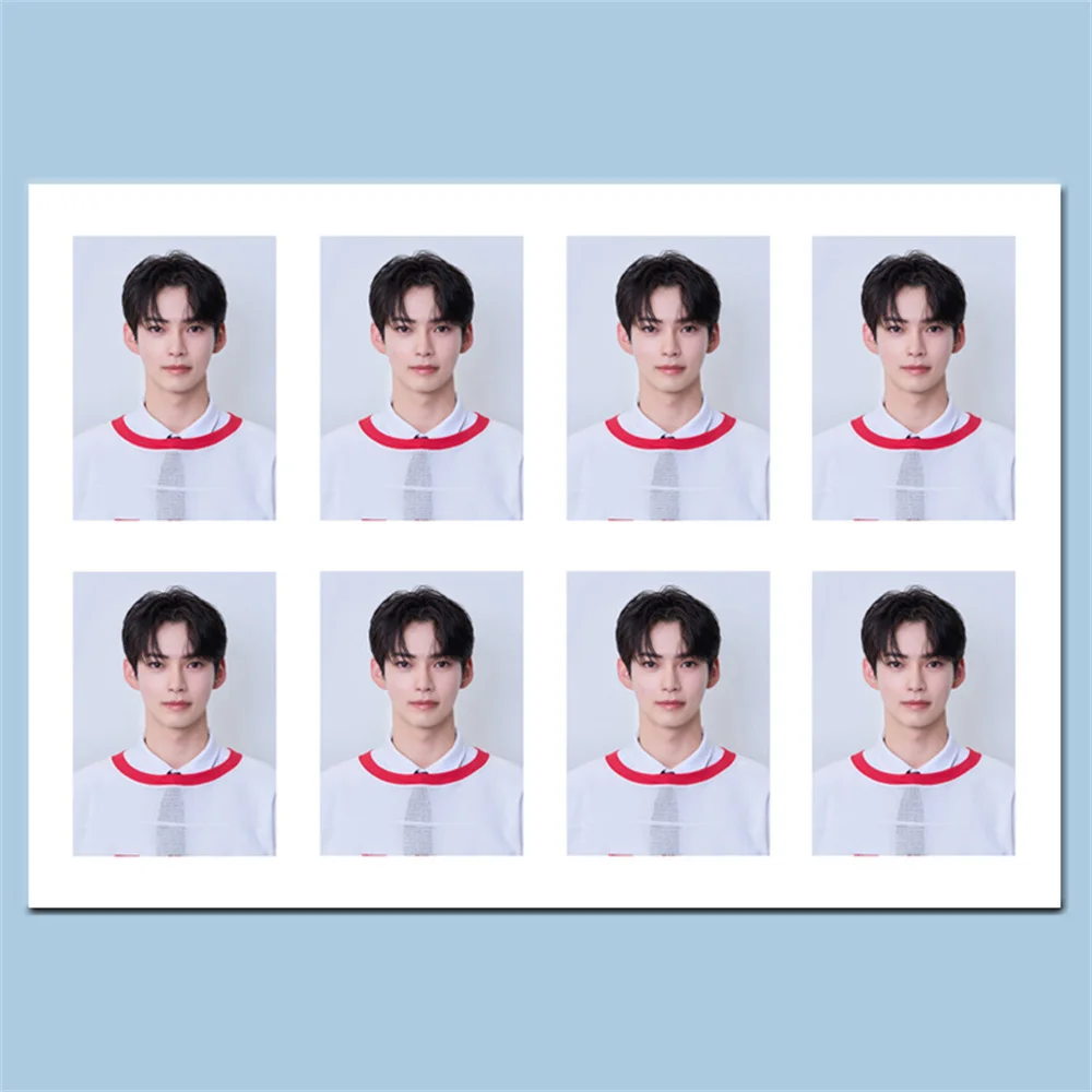 KPOP ZB1 One-Inch ID Photo Card ZEROBASEONE Wallet Photocards Concert One-Inch Photo ZhangHao Ricky HanBin Matthew Fans Gifts