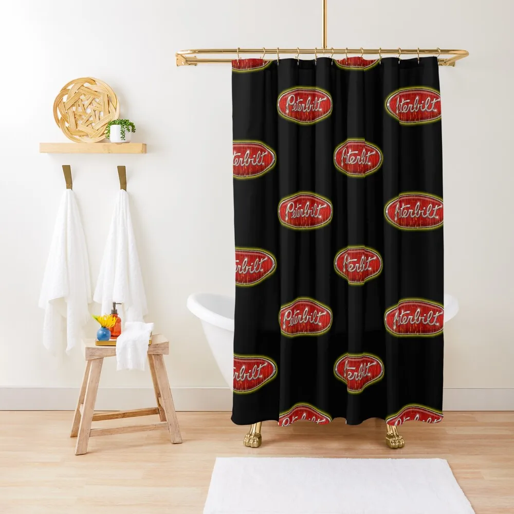 

Peterbilt Truck Best Logo Shower Curtain Transparent Bathroom Shower Bathroom And Shower Products Bathroom Box Bathtub Curtain
