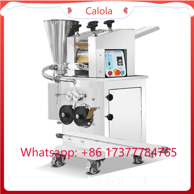 Steamed Stuffed Bun Machine / Automatic Dumpling Momo Making Machine / Baozi Filling Machine