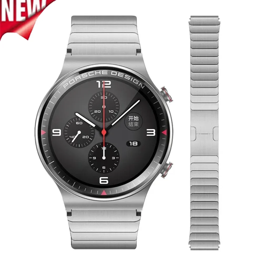 22Mm Metal Strap Fo… - image