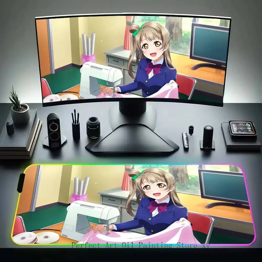 Southern Bird Animation Lovelive Mousepad Non-slip Suitable For Office Computers Laptops E-sports Game Desk Mats XXL Keyboard