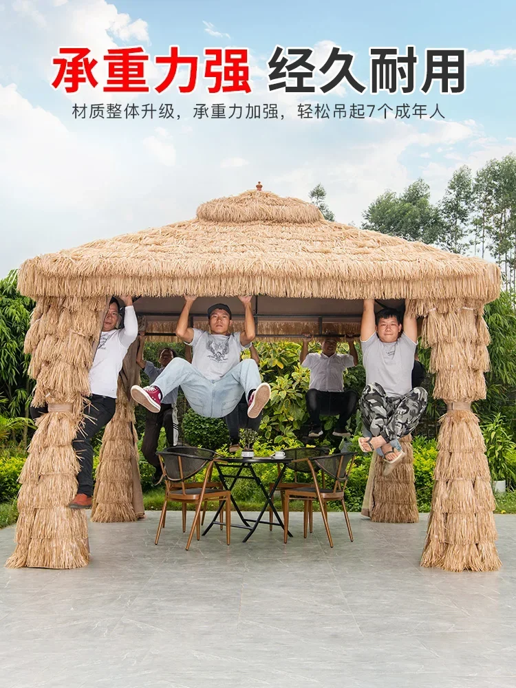 

Outdoor awning, imitation thatched house, outdoor courtyard, marquee, outdoor stall, leisure pavilion, straw pavilion