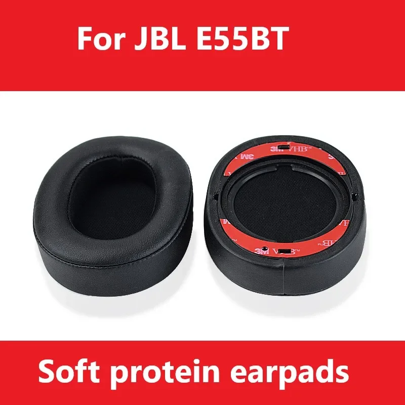 

Replacement Earpads Cushion Cover for JBL E55BT Headphone High Quality Soft Breathable Protein Ear Pads for JBL E55BT