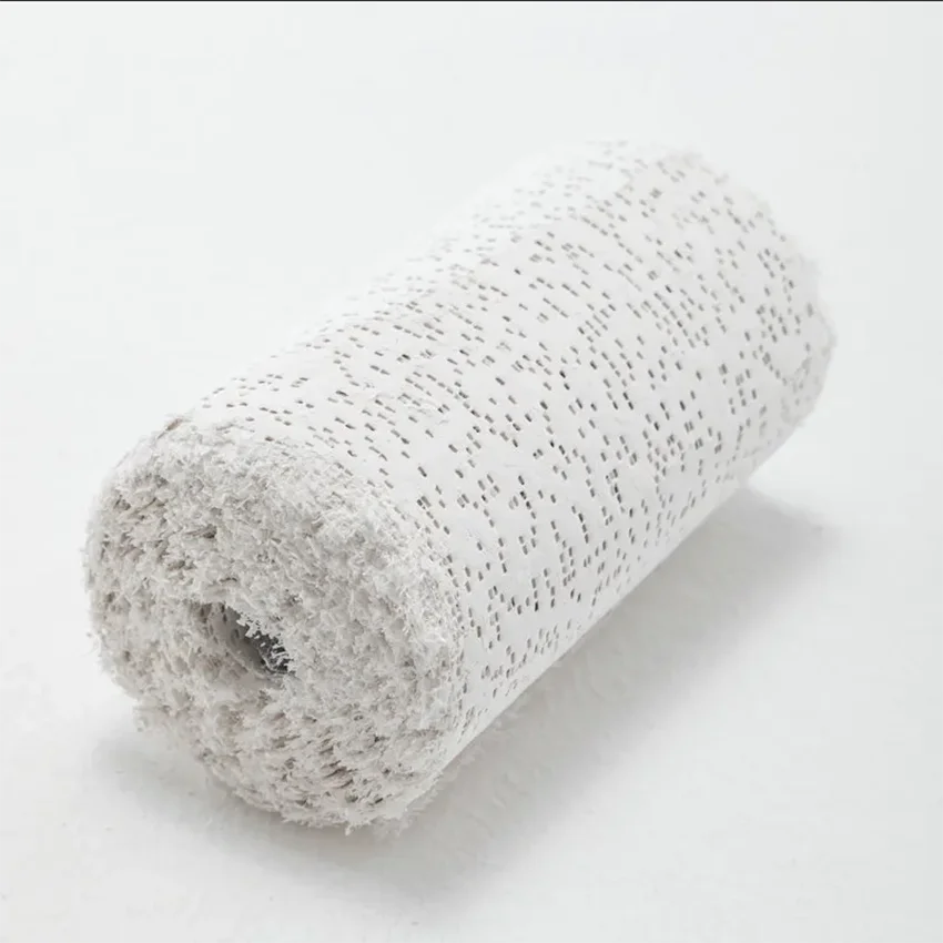 2 Rolls of Plaster Bandage Adhesive Type Fracture Fixation Correction Quick Drying Bandage