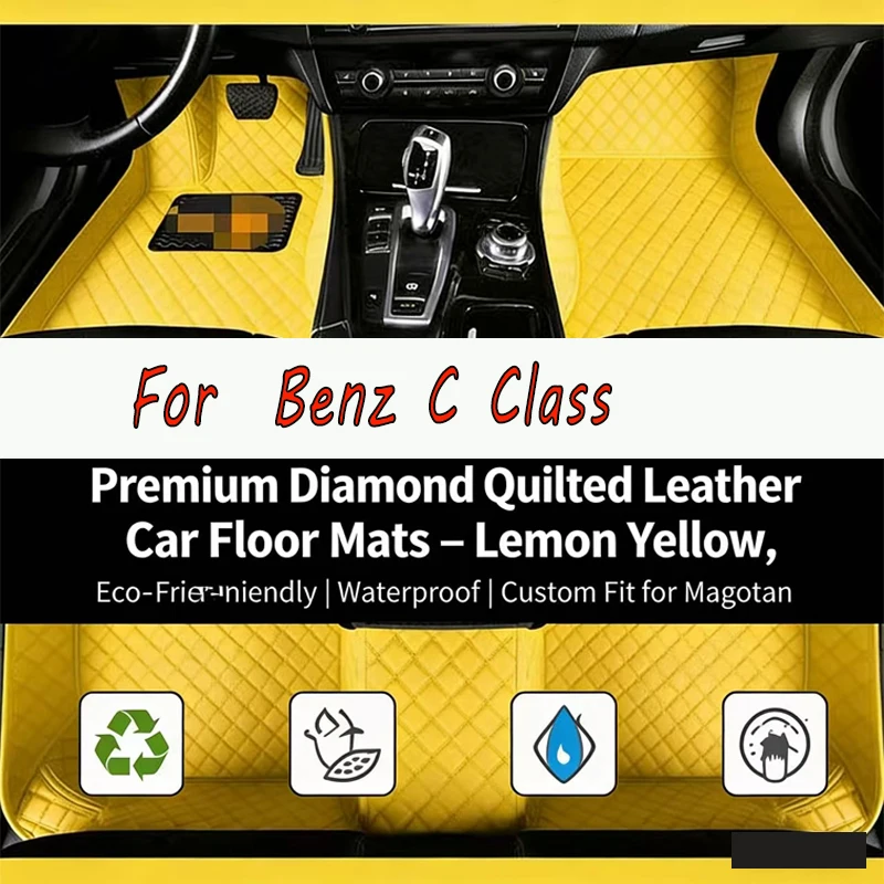

Custom Car Floor Mats for Mercedes Benz C Class W203 2004-2007 W204 W205 W206 2023 Years Interior Accessories