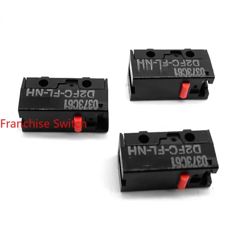 10PCS D2FC-F-NH Red Dot Mouse Microswitch Universal 7M 10M 20M OF F