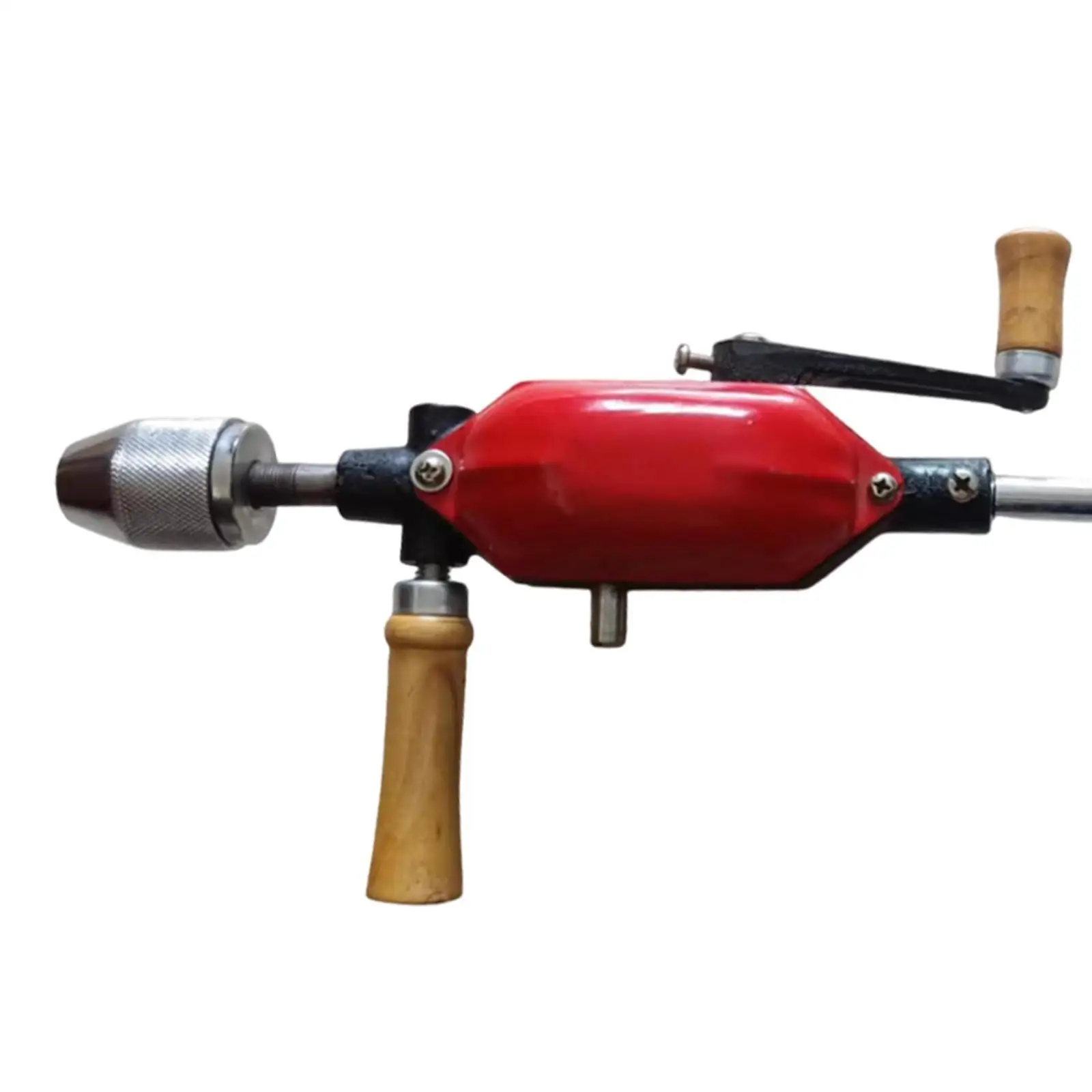 Perceuse à main outil de menuiserie bricolage professionnel puissant confortable outil à main rouge