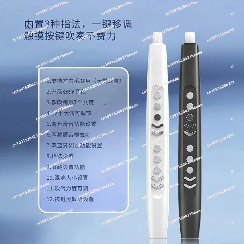 

Suitable for Electric Blowpipe Instrument 2023 Electronic Blowpipe 200300 Saxophone Flute 300pro Portable Musical