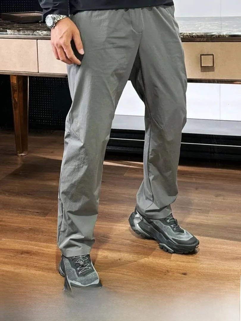 Functionality Meets Style: 3D Tailored Lightweight Quick Dry Breathable Men's Outdoor Casual Pants Soft  Loose Fit Strai...