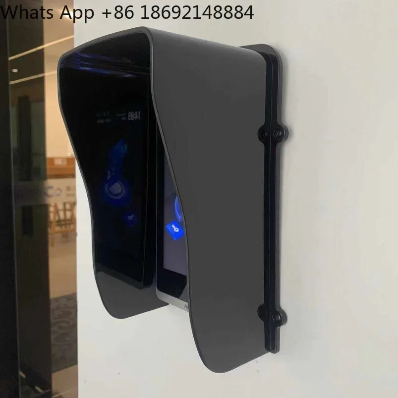 Rain cover, sunscreen integrated sunscreen cover, facial recognition 8 inch facial recognition