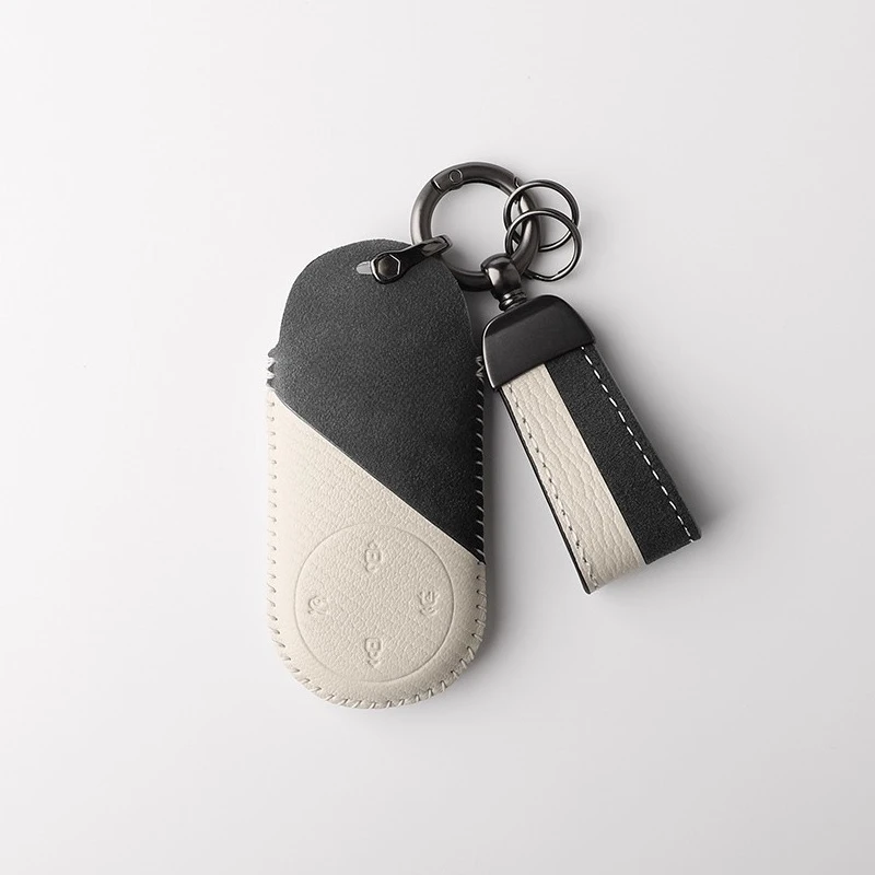 

Suitable for AITO M9 Leather Car Remote Key Case Cover Anti Scratch and Wear-resistant Multiple Styles Colors Available