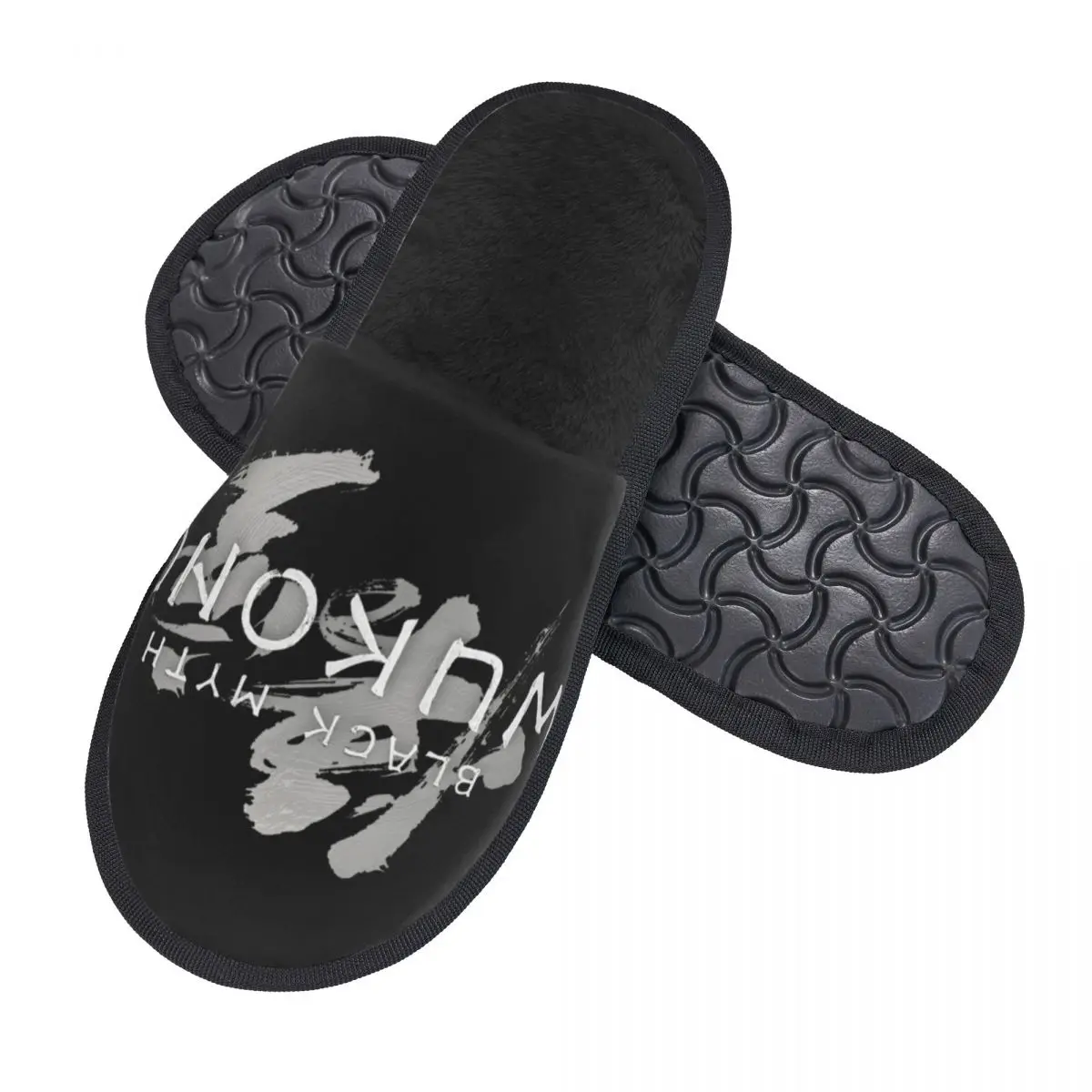 Black Myth Wukong New Game Winter Cotton House Slippers Living Room Legendary Cozy Memory Foam Slides Non-slip